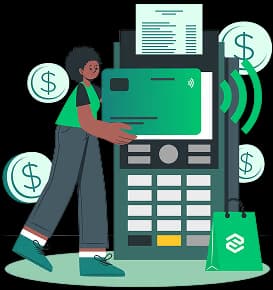 Cashout Via Card illustration